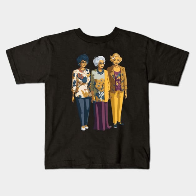 Golden Girls Kids T-Shirt by Shop Goods
